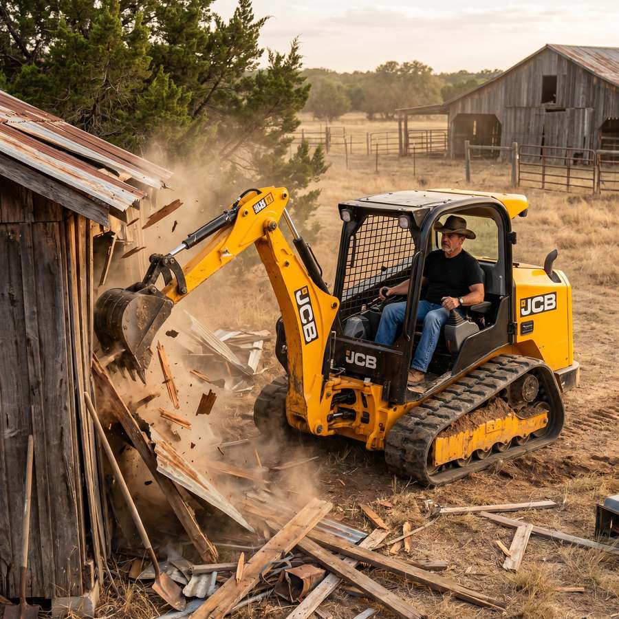 Structure demolition