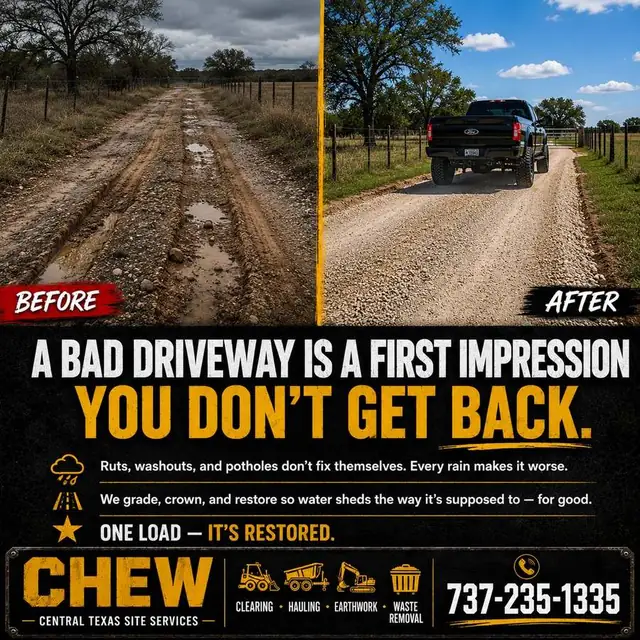The Road Ready Package - Gravel Driveway Ad